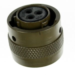 PT55A-12-03SB TEC Straight plug with accessory thread C2092-12-03FBO