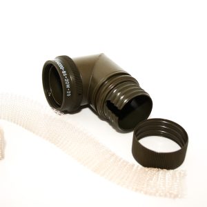 KA0200-86-20W-20 MIL-DTL-38999 Series I,II  EMI/RFI Angled 90 Degree  Screen trap adapter