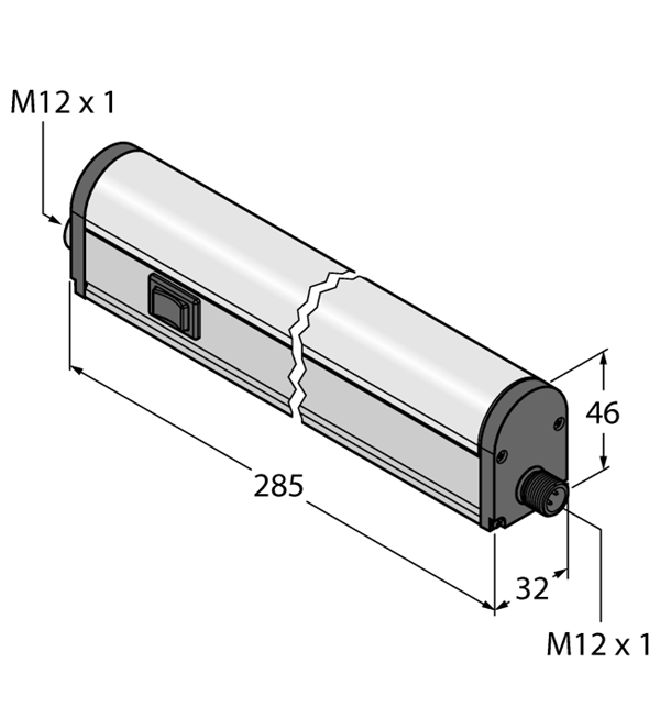 WLB32C285PBQ Banner LED Light Bar 285mm 7.4W 12-30Vdc