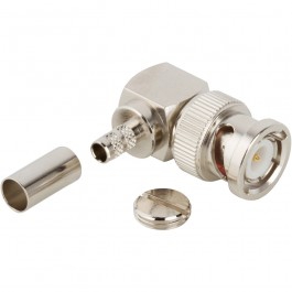 112526 Amphenol  BNC Angled Crimp Plug