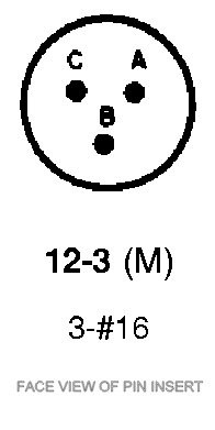 6020-12-3SN 3-Way Receptacle Crimp Contacts