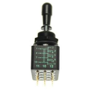 121693VX778 APEM Toggle Switch 4-Pole