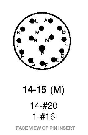 6026-14-15SN 15-Way Plug Crimp Contacts