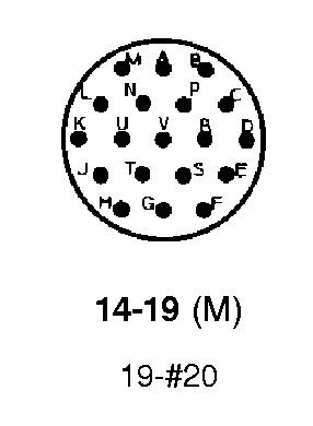 MS3476W14-19PX Corsair 19-Way Plug Crimp Contacts