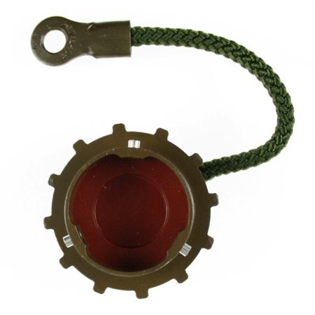 600075-14-12 Deutsch Cap Ribbed with nylon cord and eyelet for Plug