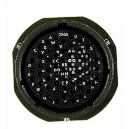 PT44SE22-55ST22 MIIL-DTL-26482 Series I Line receptacle with rear acessory threads