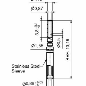 16-000693 D-Sub High density Signal crimp contact, Size-22