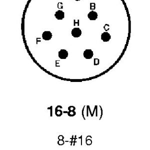 467-16-8P Deutsch 8-Way Receptacle Crimp Contacts