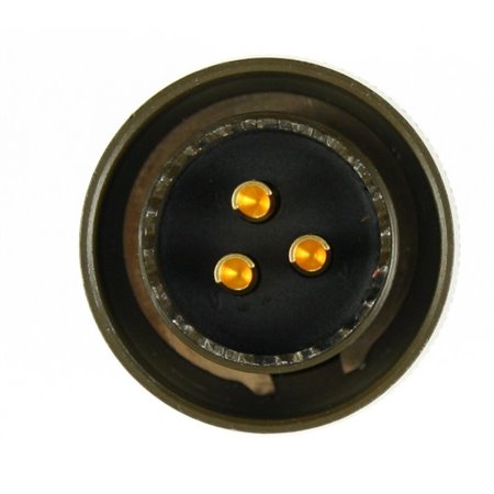 PT55A-12-03SB TEC Straight plug with accessory thread C2092-12-03FBO
