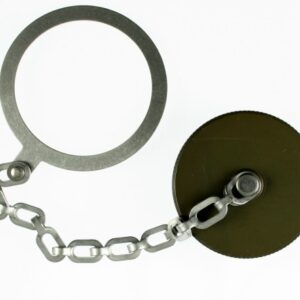 05-3398-22-45-39 Protective Receptacle Cap and Link Chain with Large Ring