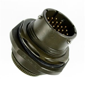 PT07E14-19P C2098-14-19MNO  MIL-DTL-26482 Series I Jam nut receptacle