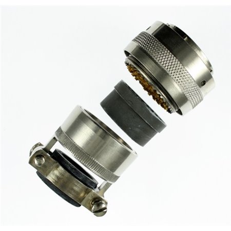 PT06E22-41S(424) TEC Straight plug with Environmental Saddle Clamp