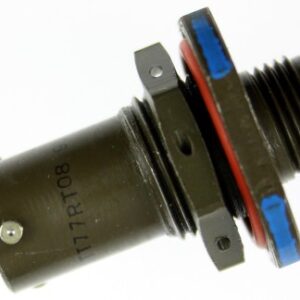 JN1003A-08-98SA Jam Nut Receptacle Less Contacts