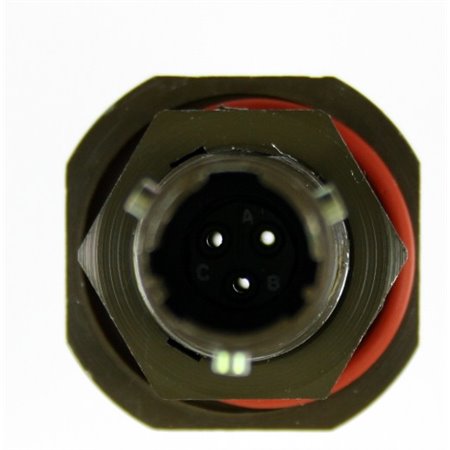 JN1003A-08-98PN Jam Nut Receptacle Less Contacts