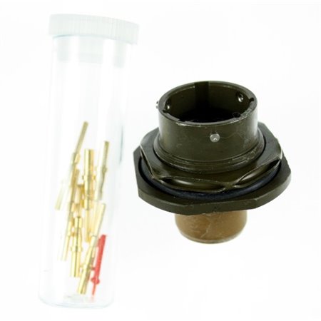 PT77SE14-05PT22 TEC MIL-DTL-26482 Series I Jam nut receptacle with rear accessory threads