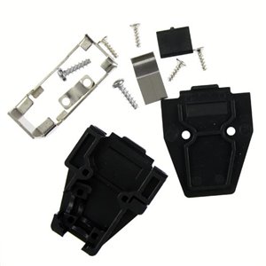 165X11279X D-Sub Plastic Hood with slide lock shell size 9