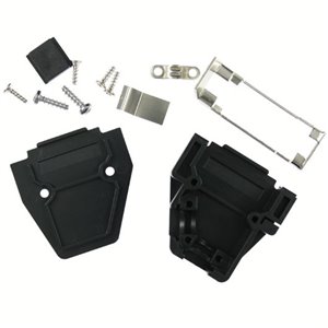 165X11289X D-Sub Plastic Hood with slide lock shell size 15