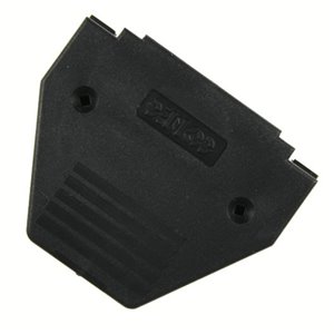 165X11309X D-Sub Plastic Hood with slide lock shell size 37
