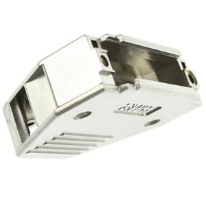 165X11359X D-Sub Metallized Plastic Hood with slide lock shell size 9