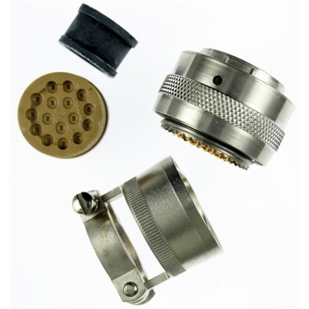 PT06E20-16P424 TEC Straight plug with acessory thread