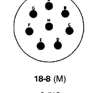 MS3475W18-8S  8-Way Plug Crimp Contacts
