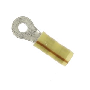 2-36161-6 Ring Tag M7928/1-63 Yellow/Brown m3.5 10awg