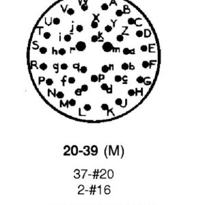 6020-20-39SX 39-Way Receptacle Crimp Contacts