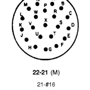 6020-22-21PN 21-Way Receptacle Crimp Contacts