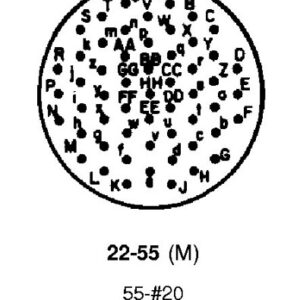 MS3475W22-55S Corsair 55-Way Plug Crimp Contacts