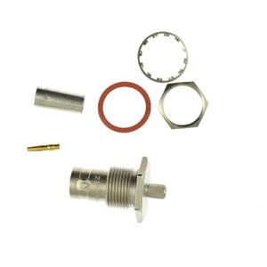 225398-6 TE Connect BNC bulkhead jack Full Crimp RG142