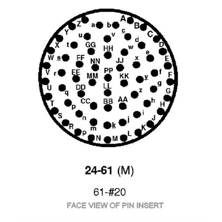 6026-24-61PN 61-Way Plug Crimp Contacts