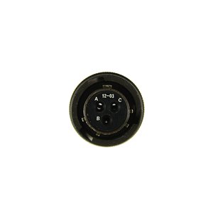 6026-12-3SB COND 9 Amphenol 3-Way Plug Crimp Contacts