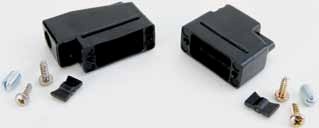 165X10459X D-Sub Hood Single Piece Side Entry Size-25
