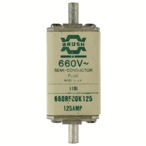 660RF00K125 125A 660v Size 00 Brush DIN Fuse