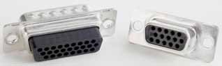 164X11969X D-Sub  Receptacle High Density 44-Way