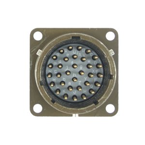 851-02E18-32P50 Souriau 26482 Box Mount Receptacle 32-Way