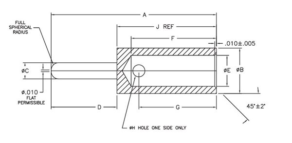 907-160-140 Crimp contact adapter step up size 22, for 16-18 AWG,
