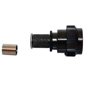 91F1-22-12-1-ZB-HE300 Polamco RFI/EMI spring ring adapter