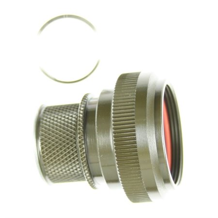 91H1-19-12-1-ZB-HE300 Screened Emi/Rfi constant force spring adapter
