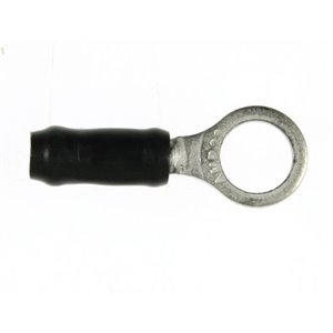 151441 Ring Tag M5  Black 24-22Awg