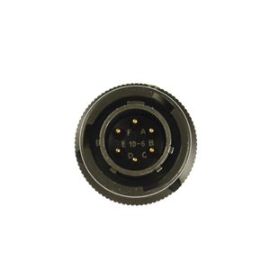 C2092-10-06MN0 Amphenol MIL-DTL-26482 Plug 6-Way 62GB56T10-6P