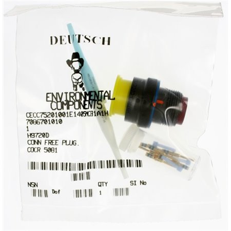 C752001-ED05-MCB-1A1H Deutsch 5-Way Plug Crimp Contacts