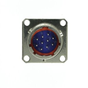 DT02H-12-10PX Detoronics  Square Flange Hermetic Connector 10-Way