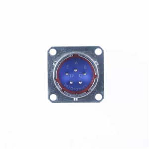 DT02H-14-5PN  Detoronics Square Flange Hermetic Connector 5-Way