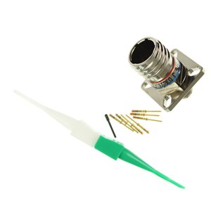 D38999/20FA35PN Aero MIL-DTL-38999 Series III Wall mount receptacle 6-Way Male Crimp Contacts