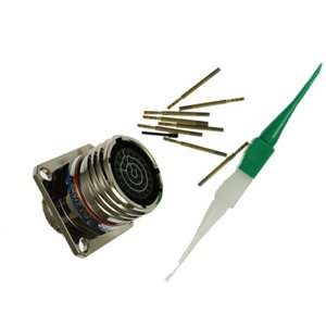 D38999/20FD35SC MIL-DTL-38999 Series III Wall mount receptacle 37-Way