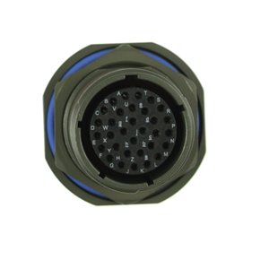 D38999/24WF32SN Aero MIL-DTL-38999 Series III Jam nut receptacle 32-Way