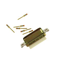 DAMA15PNM ITT Cannon D-Sub Plug Non-Magnetic Shell 20.000 Gamma 15-Way Male-Pins