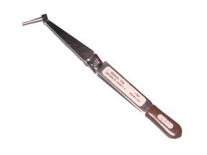 DRK95-22B Tool Removal tweezer type, Brown/White, for Size 22 Contacts