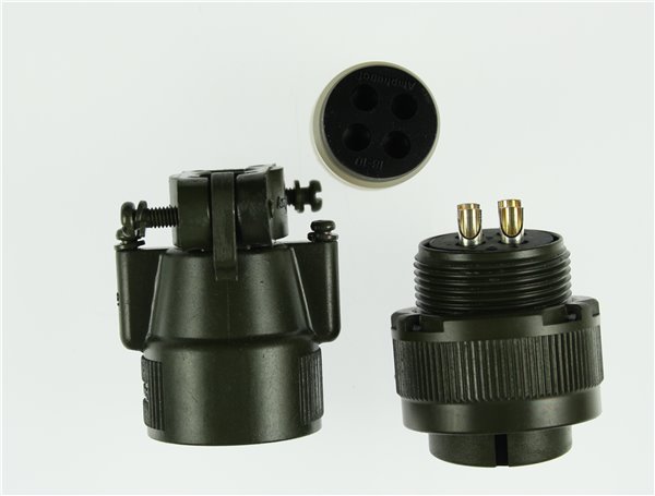 AMS3106F18-10S Amphenol Plug 4-Way MS3106F18-10S